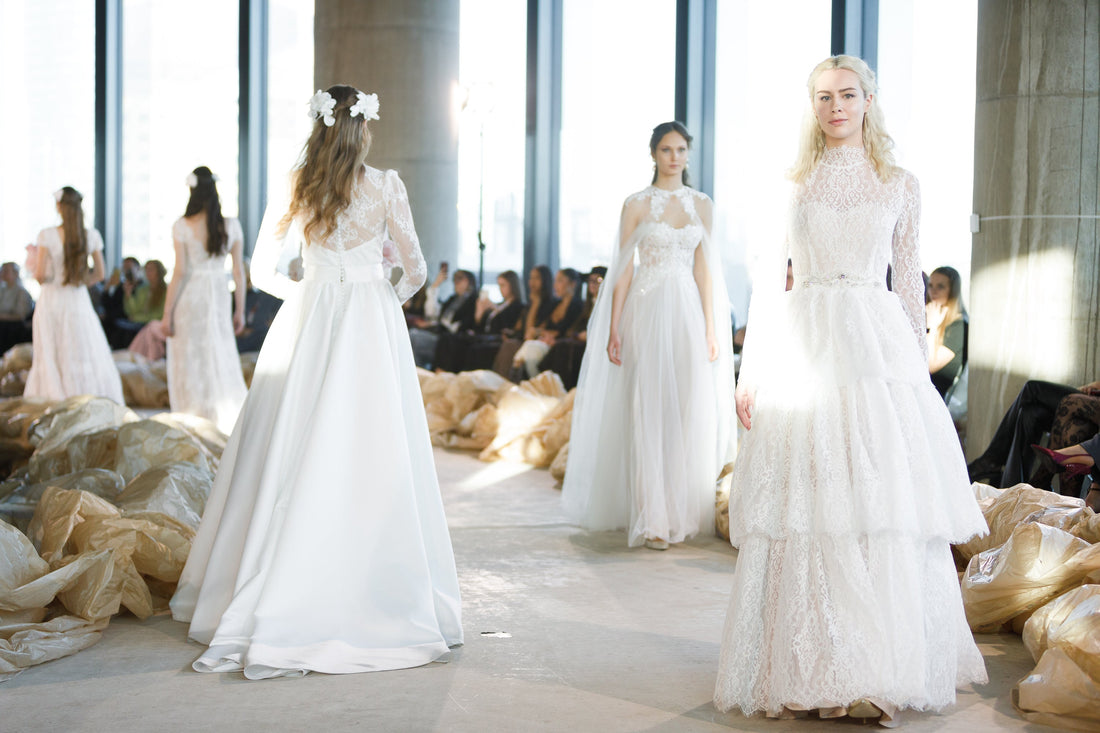 Jaunā kāzu kleitu kolekcija Riga Fashion Week